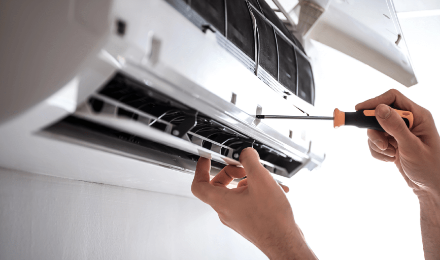 Ductless AC Installation